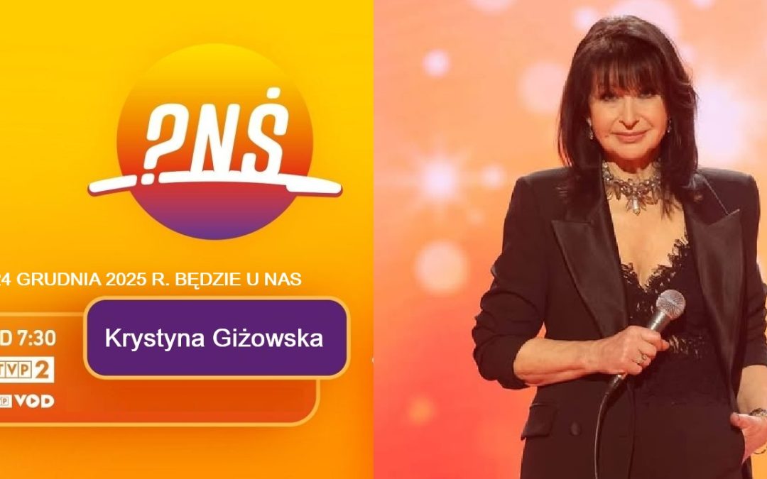 Krystyna Giżowska w świątecznym wydaniu „Pytania na śniadanie”